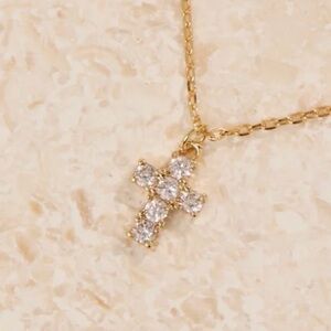 Altar'd State Dainty Cross Necklace